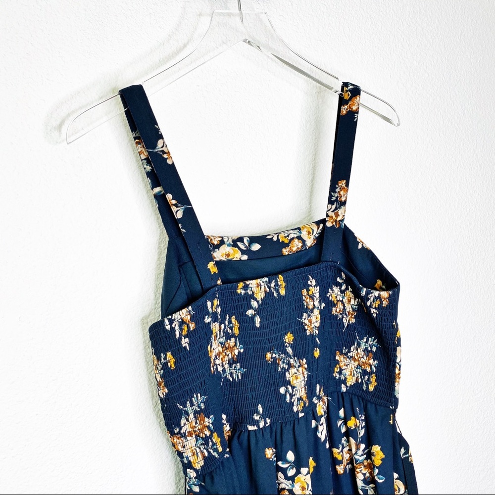 Xhiliration Floral Romper - Picture 4 of 5